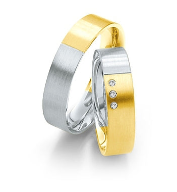 Saint Maurice Trauringe/Eheringe Twin Set Bicolor 49/812100-49/812110