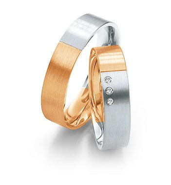 Saint Maurice Trauringe/Eheringe Twin Set Bicolor 49/812100-49/812110