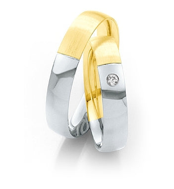 Saint Maurice Trauringe/Eheringe Twin Set Bicolor 49/812160-49/812170