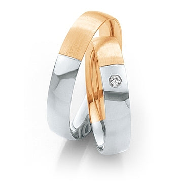 Saint Maurice Trauringe/Eheringe Twin Set Bicolor 49/812160-49/812170