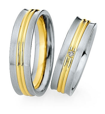 Saint Maurice Trauringe/Eheringe Eternity Bicolor 49/820620-49/820630