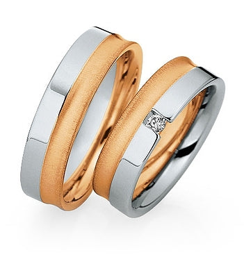 Saint Maurice Trauringe/Eheringe Eternity Bicolor 49/820660-49/820670