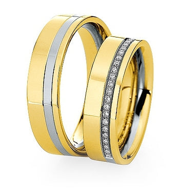 Saint Maurice Trauringe/Eheringe Eternity Bicolor 49/820680-49/820690