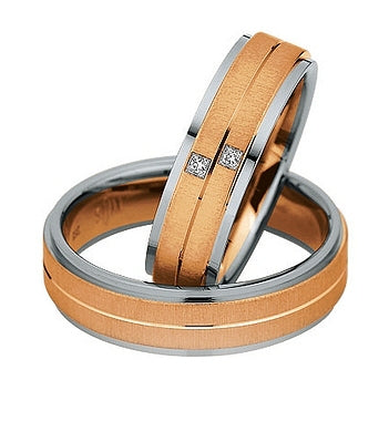 Saint Maurice Trauringe/Eheringe Eternity Bicolor 49/820720-49/820730