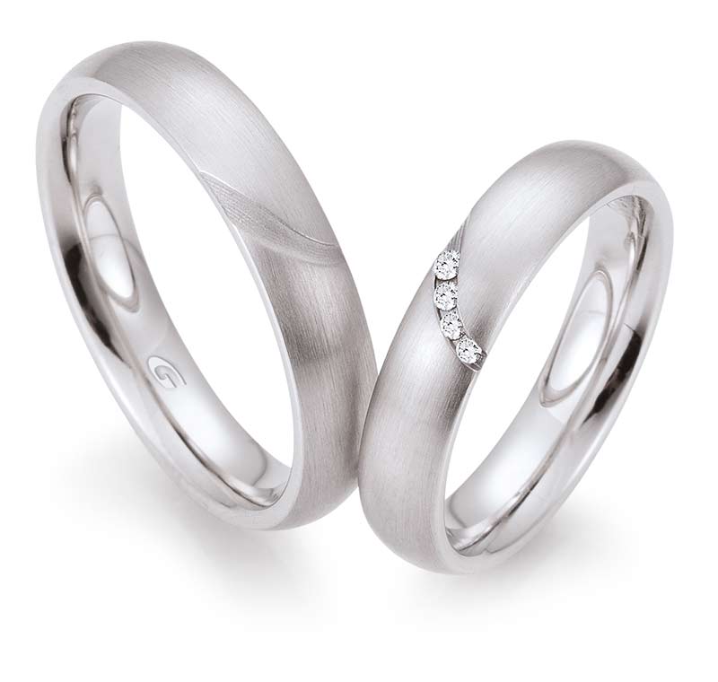 Gettmann Trauringe/Eheringe Happy Love Collection 8361/45