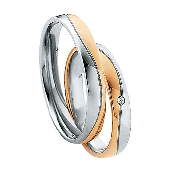Saint Maurice Trauringe/Eheringe Light Bicolor 49/870100-49/870110