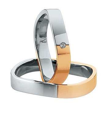 Saint Maurice Trauringe/Eheringe Light Bicolor 49/870120-49/870130