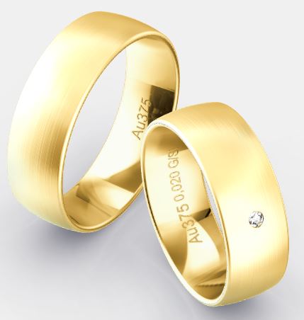 Trauringe Klassik 7.0 mm Hochzeitstrauringe