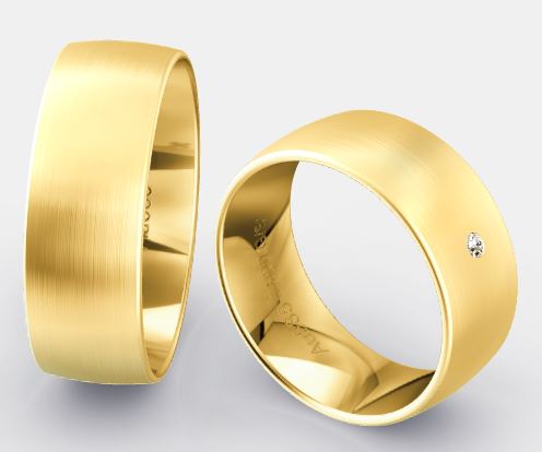 Trauringe Klassik 8.0 mm Hochzeitstrauringe