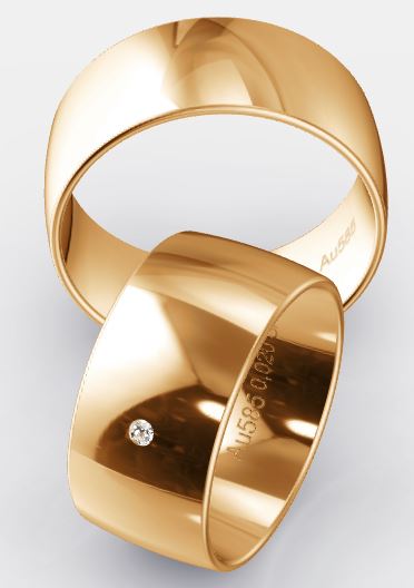 Trauringe Klassik 10.0 mm Hochzeitstrauringe