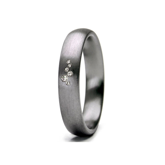 TANTALUM MAGIC Tantal Ring Linie P1 6x0,017 ct.