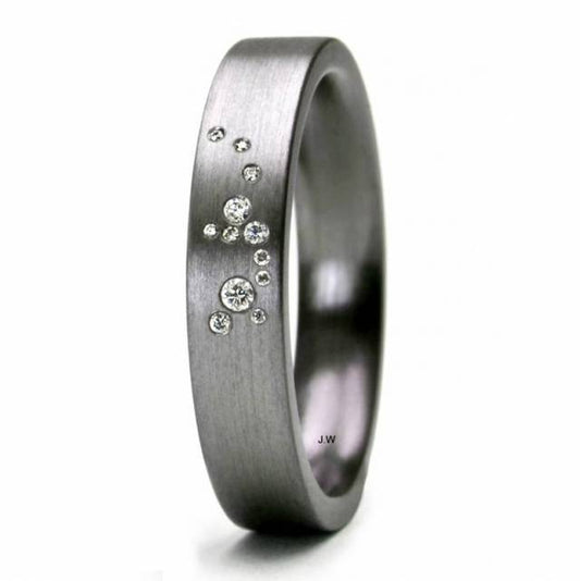 TANTALUM MAGIC Tantal Ring Linie P2 12x0,043 ct.