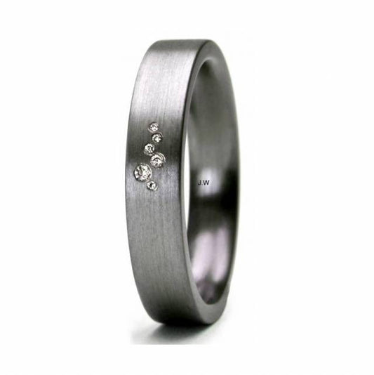 TANTALUM MAGIC Tantal Ring Linie P2 6x0,017 ct.