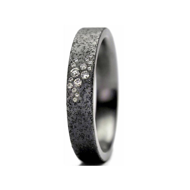 TANTALUM MAGIC Tantal Ring Sand P2 15x0,076 ct.