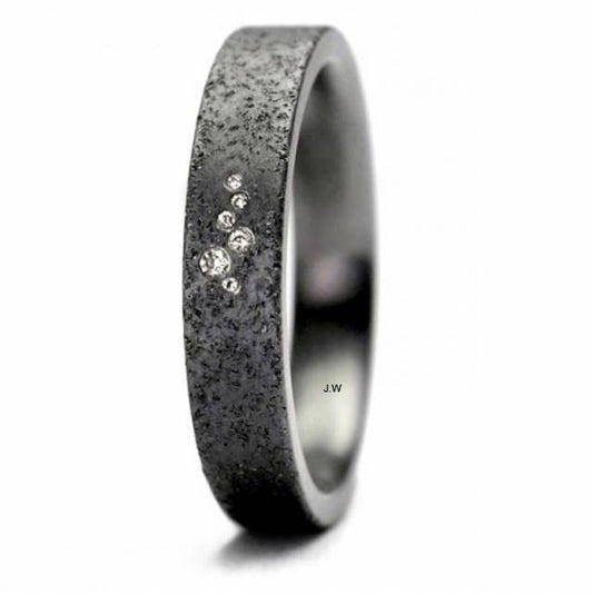 TANTALUM MAGIC Tantal Ring Sand P2 6x0,017 ct.