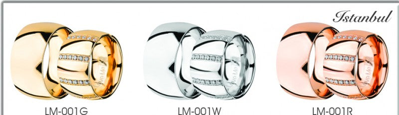 love me steel Collection Trauringe Istanbul LM-001