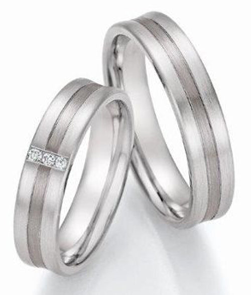 Nowotny Collection Ruesch Trauringe Honeymoon Oro Palladium Bicolor 66/64050/050-66/64060/050