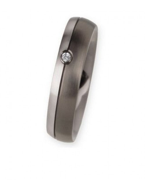 Ernstes Design Trauringe/Eheringe Paar R111-R112 Platin/Titan
