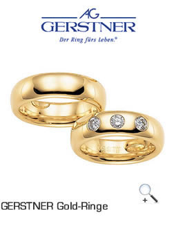 Gerstner Gelbgold Trauringe 26700/6,5/-4/26946/6,5