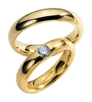 Produktbild: Gerstner Gelbgold Trauringe - 22203/5