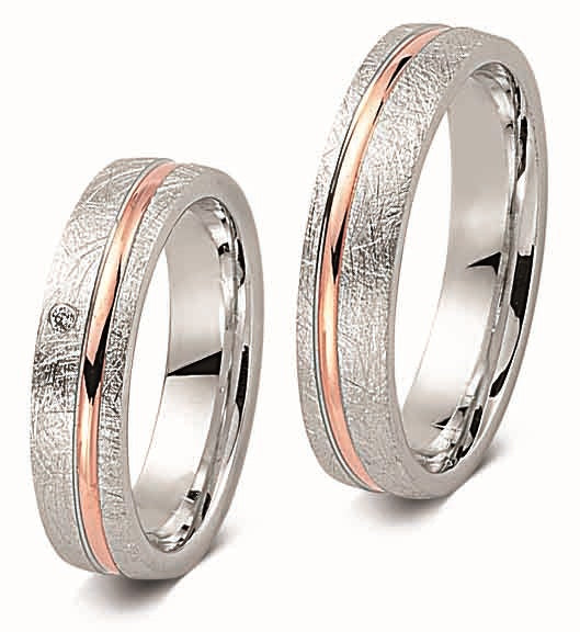 Cilor Platora GS07 Silber/Gold585 Trauringe