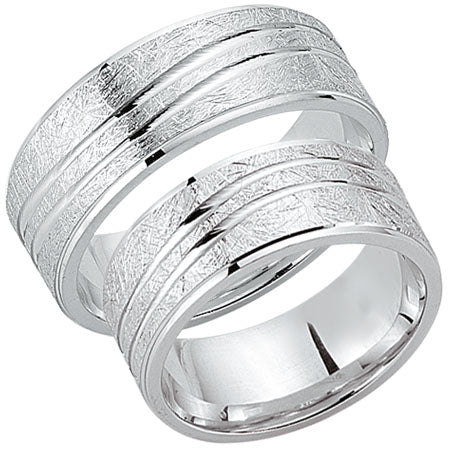 Hochzeitstrauringe, Eheringe/Trauringe, Prata, HT 035
