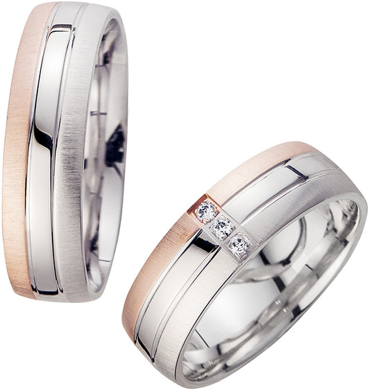 Cilor Trauringe/Eheringe Perfect Love Bicolor HR 108A