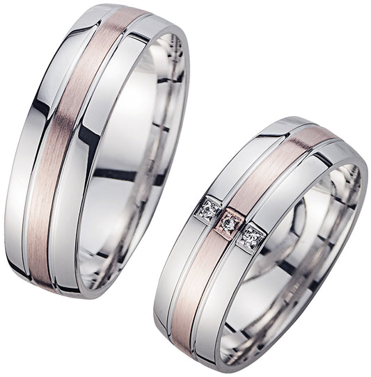 Cilor Trauringe/Eheringe Perfect Love Bicolor HR 123A