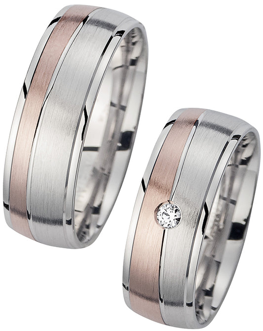 Cilor Trauringe/Eheringe Perfect Love Bicolor HR 126A