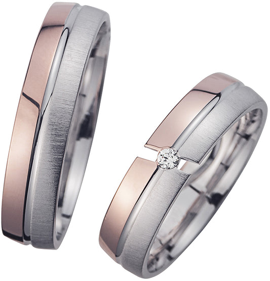 Cilor Trauringe/Eheringe Perfect Love Bicolor HR 199A