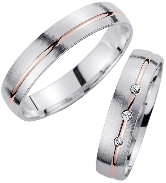 Cilor Trauringe/Eheringe Perfect Love Bicolor HR 26A