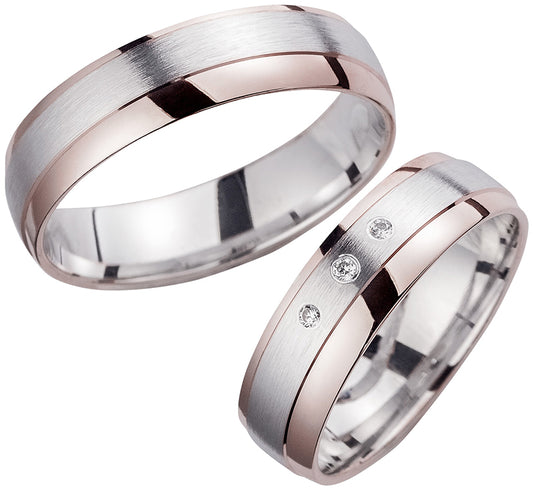 Cilor Trauringe/Eheringe Perfect Love Bicolor HR 36A