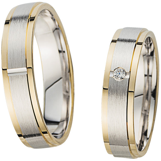 Cilor Trauringe/Eheringe Perfect Love Bicolor HR 69A