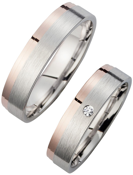 Cilor Trauringe/Eheringe Perfect Love Bicolor HR 72A