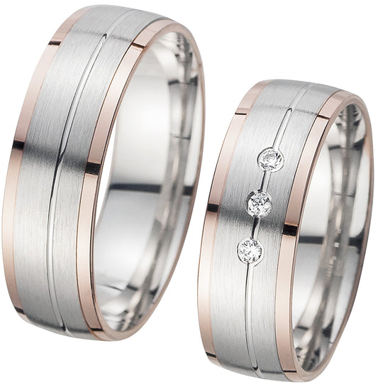 Cilor Trauringe/Eheringe Perfect Love Bicolor HR 81A