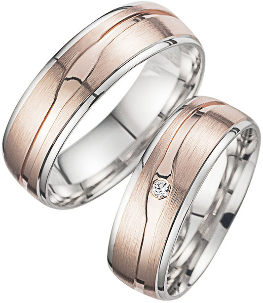 Cilor Trauringe/Eheringe Perfect Love Bicolor HR 94A