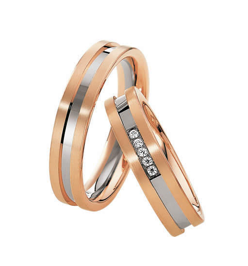 Saint Maurice Bicolor Trauringe  82033-82032