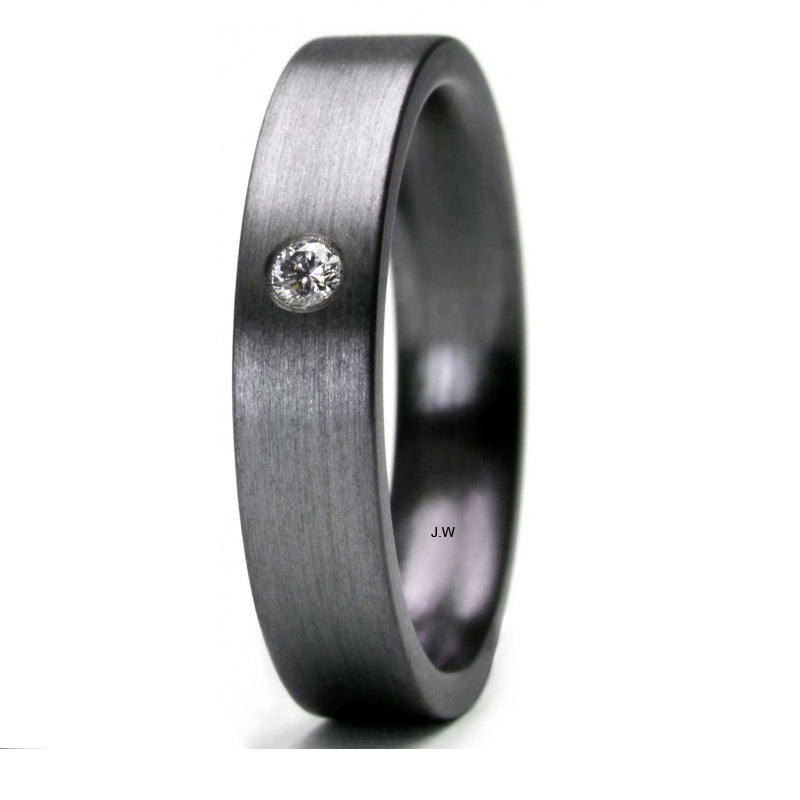 TANTALUM MAGIC Tantal Ring Linie P2 1x0,033ct.