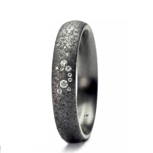 TANTALUM MAGIC Tantal Ring Sand P1 12x0,043 ct.